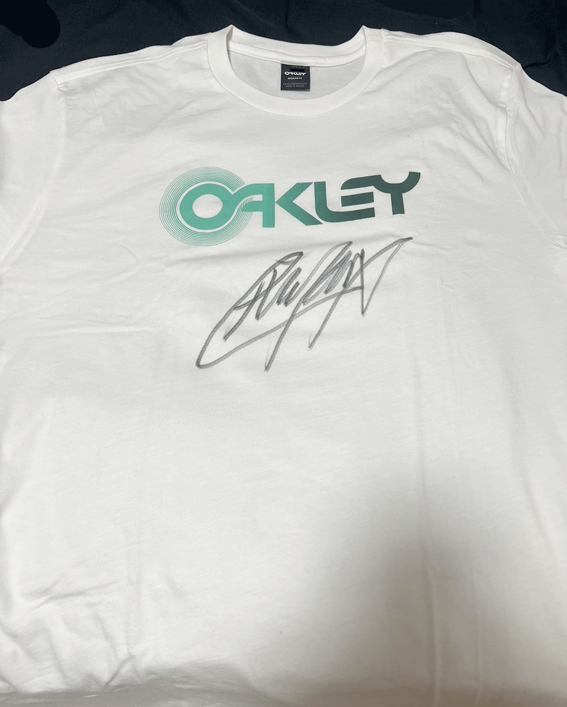 中村輪夢選手サイン入り大会・練習用Tシャツ　１名様分