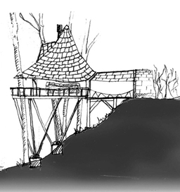 ツリーハウス・建設イメージ図